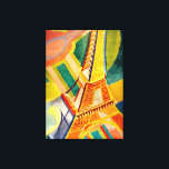 Toile Robert Delaunay - Tour Eiffel<br><div class="desc">Date : 1926 | Style : Abstrait géométrique | Tour Eiffel par Robert Delaunay (Français,  1885-1941).</div>