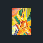 Toile Robert Delaunay - Tour Eiffel<br><div class="desc">Date : 1926 | Style : Abstrait géométrique | Tour Eiffel par Robert Delaunay (Français,  1885-1941).</div>