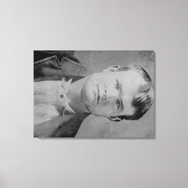 Toile Robert LeRoy Parker Portrait "Butch Cassidy" (Recto)