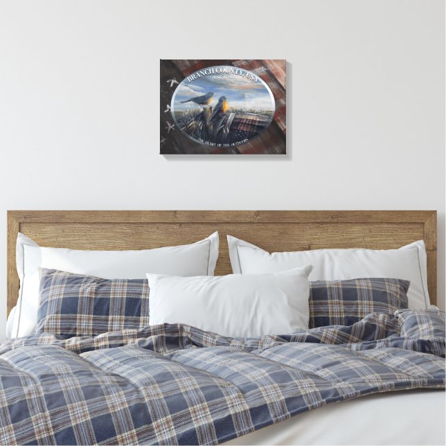 Toile Robin Branch Co. MICH. (Insitu(Chambre))