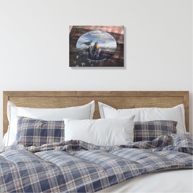 Toile Robins États-Unis (Insitu(Chambre))