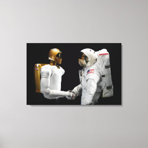 Toile Robonaut 2, un adroit, hel 4 d'astronaute de