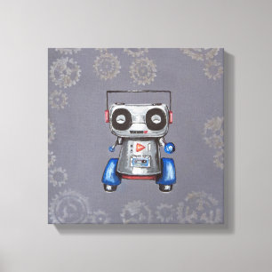 Toile Robot Boomer