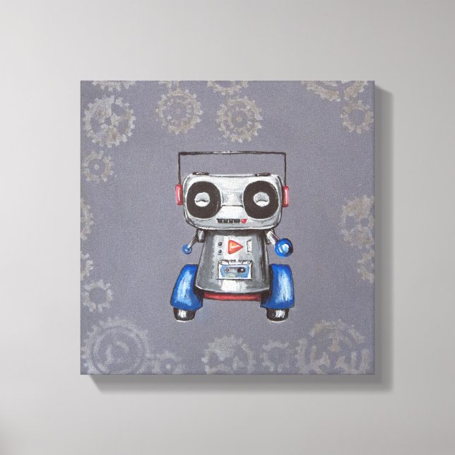 Toile Robot Boomer (Recto)
