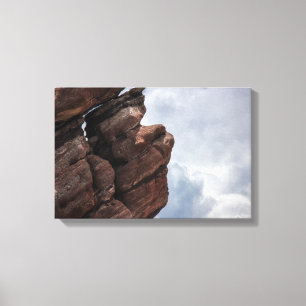 Toile Rochers et nuages - "Rochers rouges" Colorado