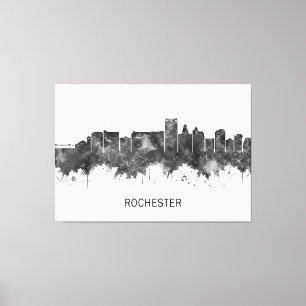 Toile Rochester Minnesota Skyline