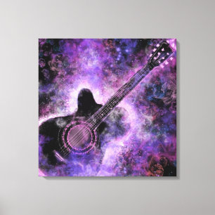 Toile Rock Music Guitare Canvas Imprimer
