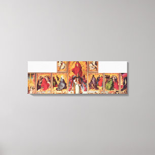 Toile Rogier van der Weyden - autel de dernier jugement