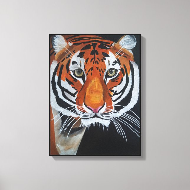 Toile Roi de la Jungle Peinture par Alfred Fox (Recto)