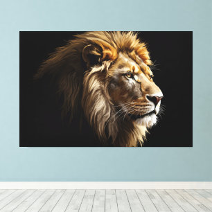 Toile Roi de la Savane