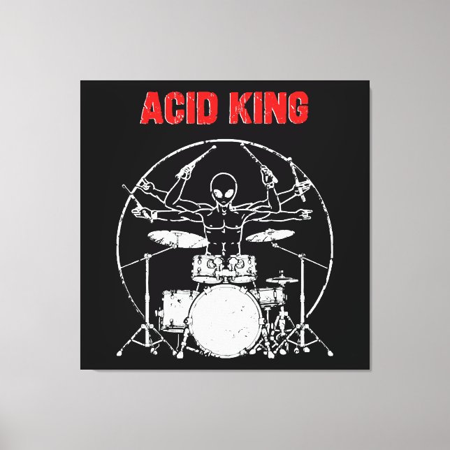 Toile Roi de l'acide (Recto)