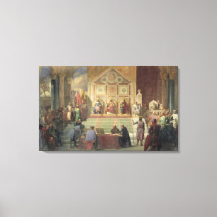 Toile Roi de St Louis de la France