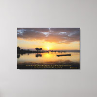 Romains 8:28 Bible chrétienne Verse Canvas Art