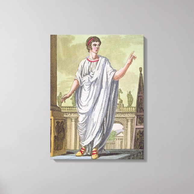 Toile Roman Citizen Claiming Employment (Recto)