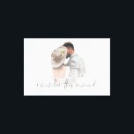 Toile Romantic Souvenez-vous de ce moment Photo Newlywee<br><div class="desc">Romantique Souvenez-vous de ce moment photo Newlyweds. Remplacez simplement l'exemple de photo par votre préféré d'orientation du paysage et de haute résolution. Romantique dicton Se souvenir de ce moment est dans un élégant script fixe en bas. Vous pouvez modifier la couleur de ce texte si nécessaire pour mieux convenir à...</div>