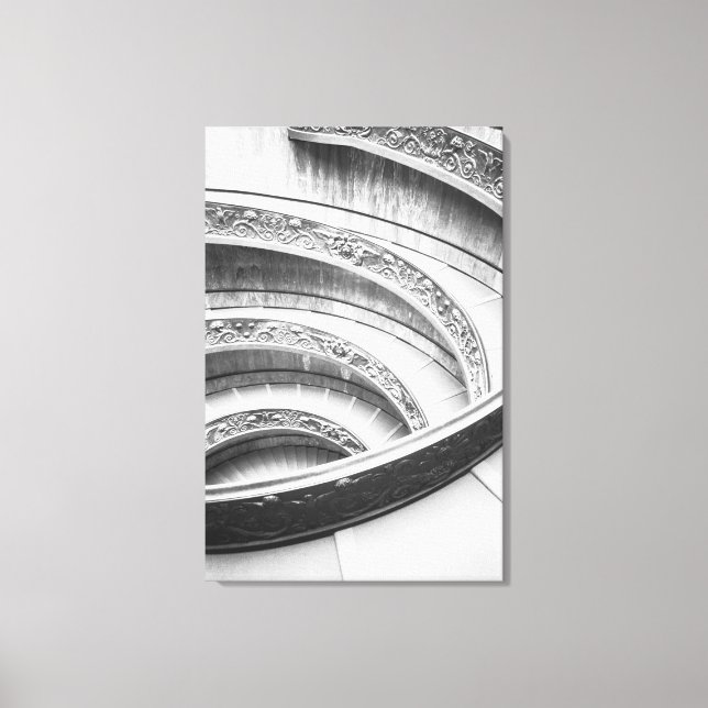 Toile Rome Italie, Escalier du Vatican 2 (Recto)