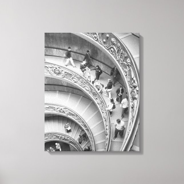 Toile Rome Italie, Escalier du Vatican 3 (Recto)