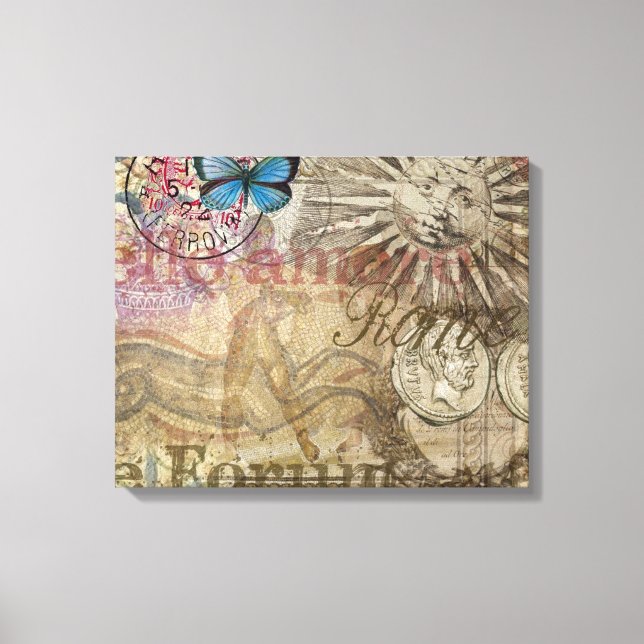 Toile Rome Italy Travel Vacation (Recto)