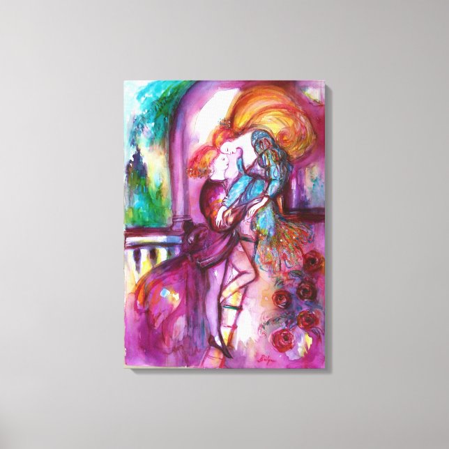 Toile ROMEO ET JULIET Romantique Saint Valentin (Recto)