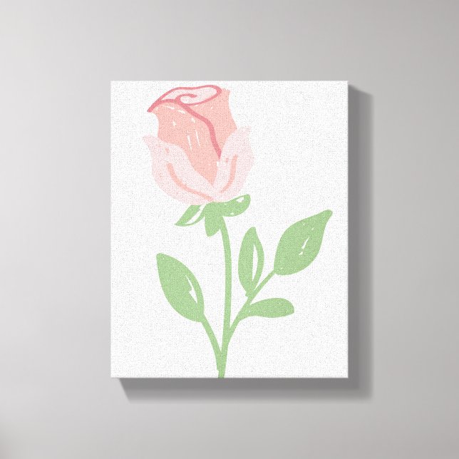 Toile Rose (Recto)