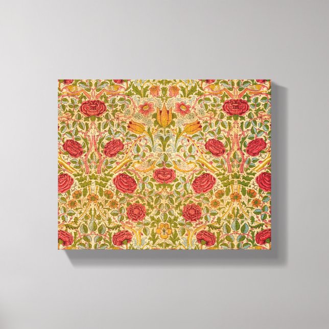 Toile Rose, 1883 par William Morris (Recto)