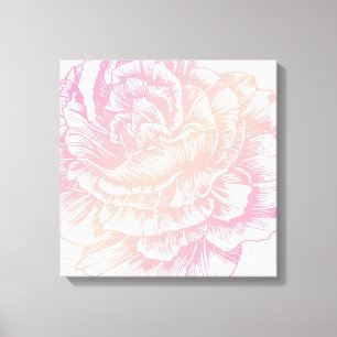 Toile Rose crémeux de 311 Le Plush Fleur