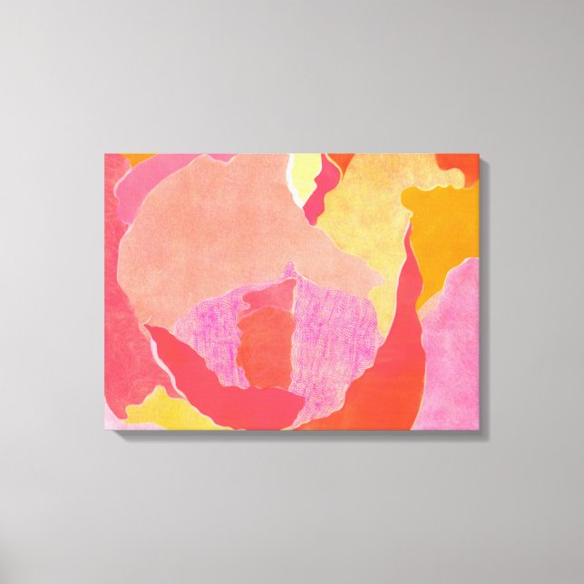 Toile Rose de chou IV (Recto)