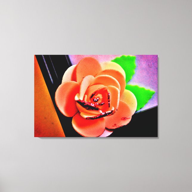 Toile Rose de plage (Recto)