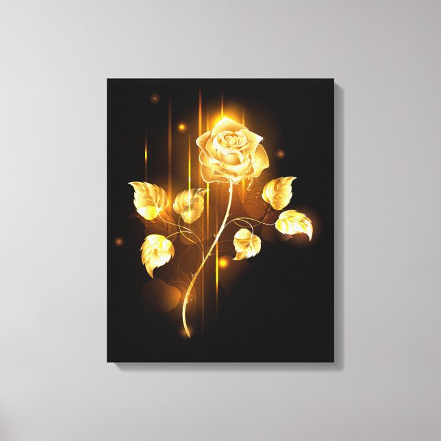 Toile Rose d'or ( rose d'or ) (Recto)