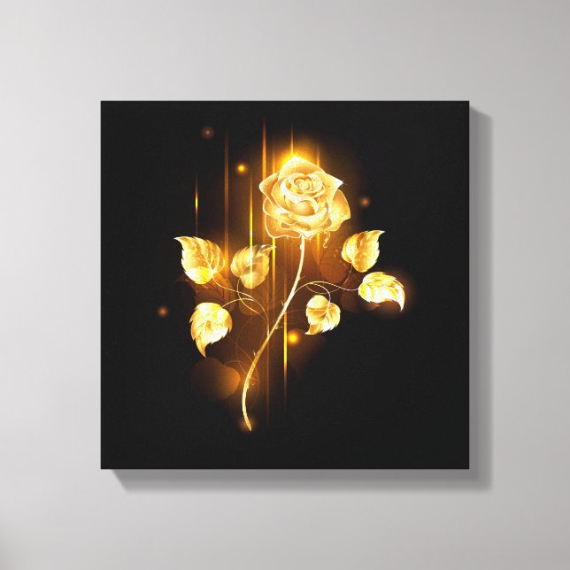 Toile Rose d'or ( rose d'or ) (Recto)