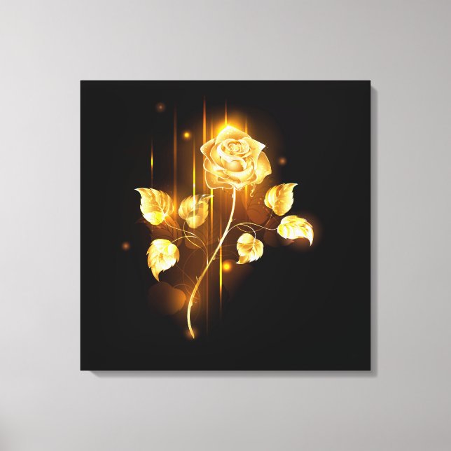 Toile Rose d'or ( rose d'or ) (Recto)