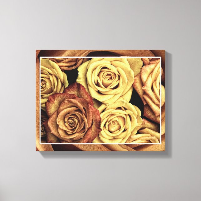 Toile rose enrobée (Recto)