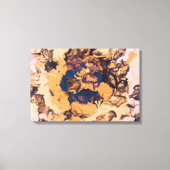 Toile Rose orange (Recto)