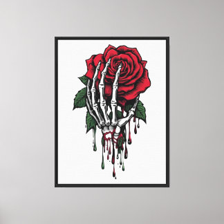 Toile Rose Sanglante