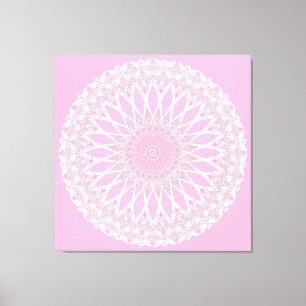 Toile Rose Tristyns Mandala