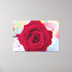 Toile Rose WET 32x48