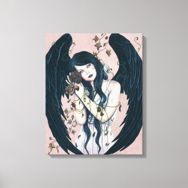 Toile Rosée De Décay Gothique De L'Ange (Recto)