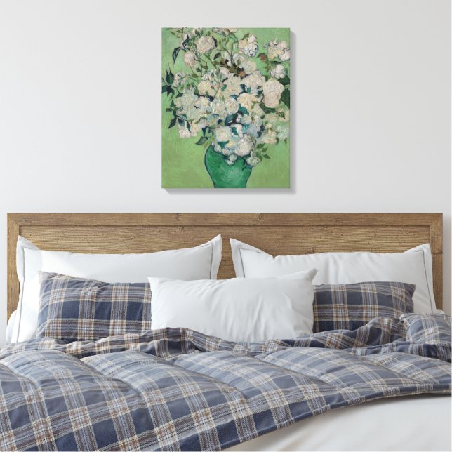 Toile Roses de Vincent van Gogh (Insitu(Chambre))