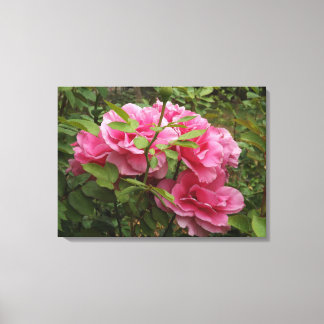 Toile Roses roses