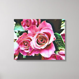 TOILE ROSES ROSES ROSES