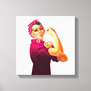 Toile Rosie le rivoir - rose de Cancer