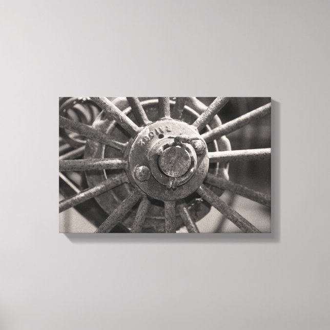 Toile Roue en Wagon (Recto)