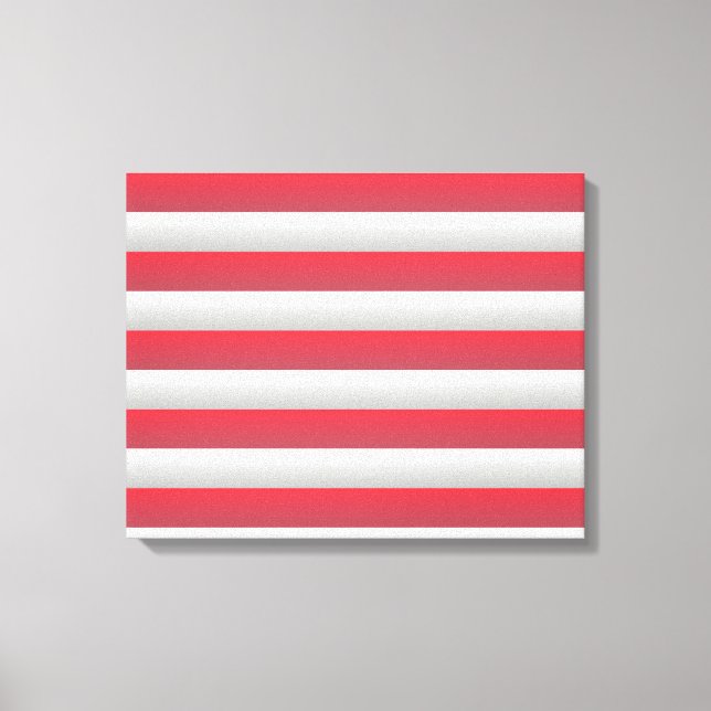 Toile Rouge et blanc (Recto)
