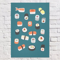 Rouleau de nigiri maki sushi japonais