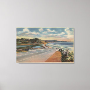 Toile Route 101 sur la côte de la Californie ViewState