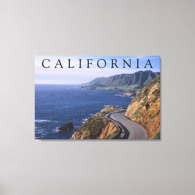 Toile Route 1 | Carmel Californie (Recto)
