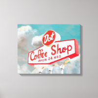Route américaine | Coffee Shop Sign