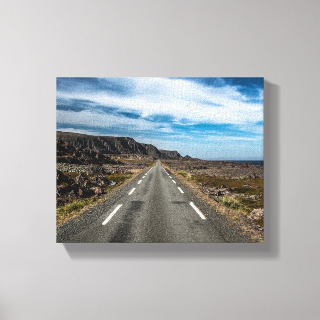 Toile Route de Norway (Recto)