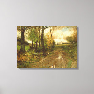 Toile Route par les bois