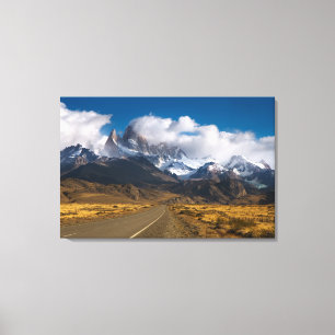 Toile Route pour monter Fitzroy, Patagonia
